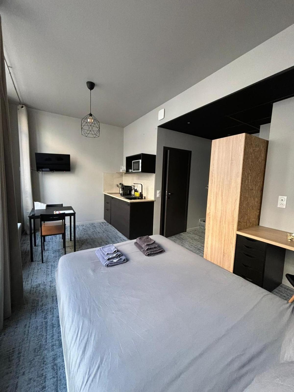 생테티엔 Le 12 Wifi Cosy Parking 3 아파트 외부 사진